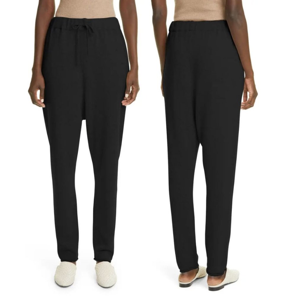 Co Cashmere Drawstring Joggers Sz S - Picture 1 of 12